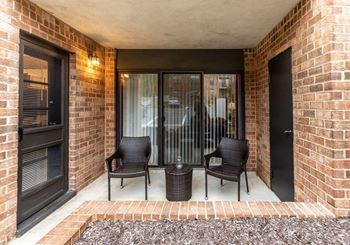 Private balcony or patio